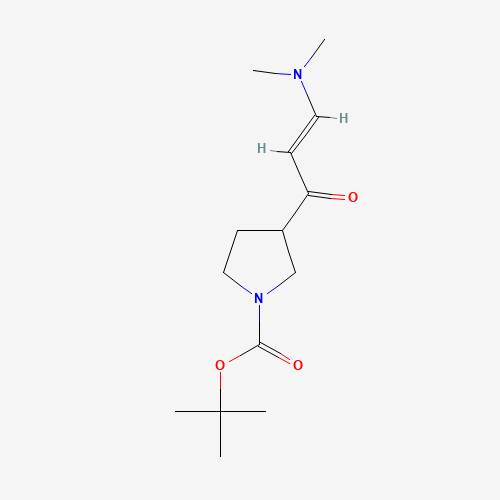 tert-butyl 3-[(E)-3-(dimethylamino)prop-2-enoyl]pyrrolidine-1-carboxylate (CAS: 1225218-91-6) - Related Chemical Product