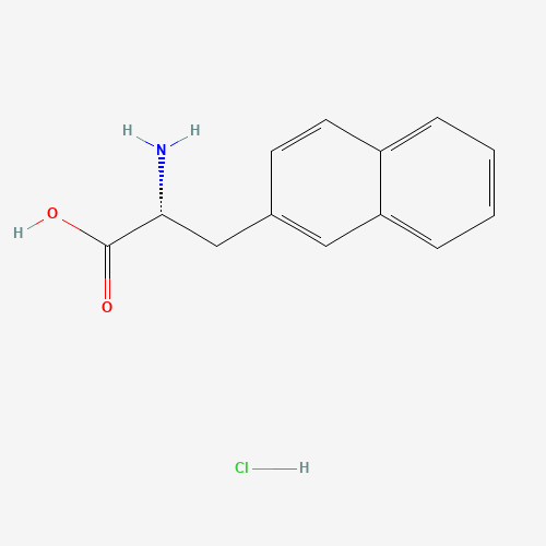 (2R)-2-amino-3-naphthalen-2-ylpropanoic acid;hydrochloride (CAS: 122745-11-3) - Related Chemical Product