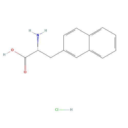 (2R)-2-amino-3-naphthalen-2-ylpropanoic acid;hydrochloride (CAS: 122745-11-3) - Related Chemical Product