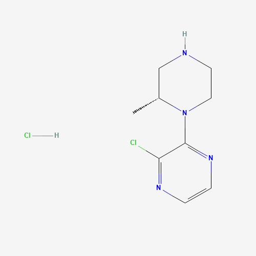 2-chloro-3-[(2R)-2-methylpiperazin-1-yl]pyrazine;hydrochloride (CAS: 639029-52-0) - Related Chemical Product