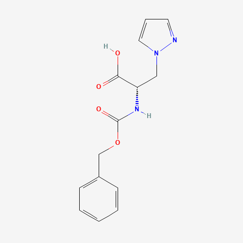 (2S)-2-(phenylmethoxycarbonylamino)-3-pyrazol-1-ylpropanoic acid (CAS: 20945-53-3) - Related Chemical Product