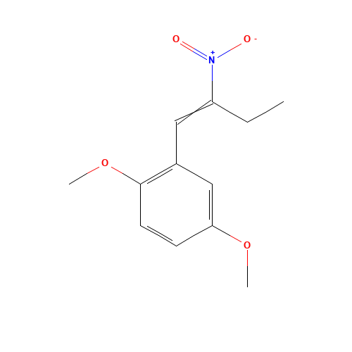 1,4-dimethoxy-2-[(E)-2-nitrobut-1-enyl]benzene (CAS: 15888-04-7) - Related Chemical Product