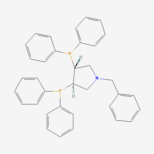 [(3R,4R)-1-benzyl-4-diphenylphosphanylpyrrolidin-3-yl]-diphenylphosphane (CAS: 99135-95-2) - Related Chemical Product