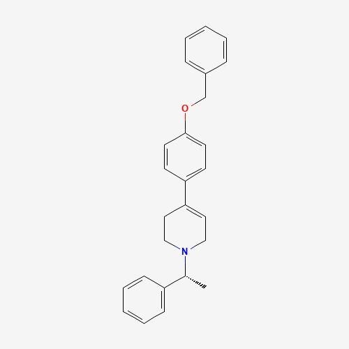 1-[(1R)-1-phenylethyl]-4-(4-phenylmethoxyphenyl)-3,6-dihydro-2H-pyridine (CAS: 257928-43-1) - Related Chemical Product