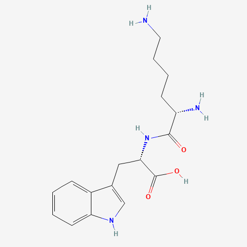 (2S)-2-[[(2S)-2,6-diaminohexanoyl]amino]-3-(1H-indol-3-yl)propanoic acid (CAS: 50674-18-5) - Related Chemical Product