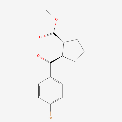 methyl (1R,2R)-2-(4-bromobenzoyl)cyclopentane-1-carboxylate (CAS: 791594-14-4) - Related Chemical Product