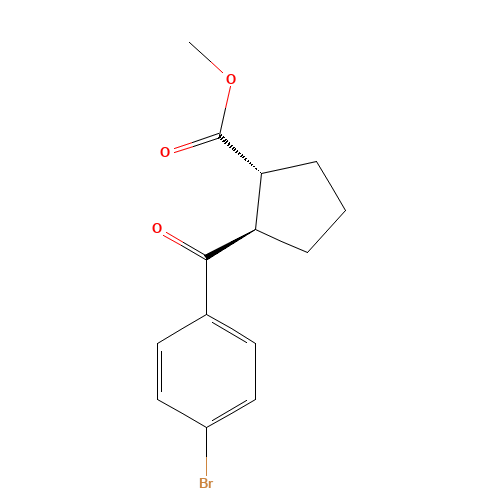 methyl (1R,2R)-2-(4-bromobenzoyl)cyclopentane-1-carboxylate (CAS: 791594-14-4) - Related Chemical Product