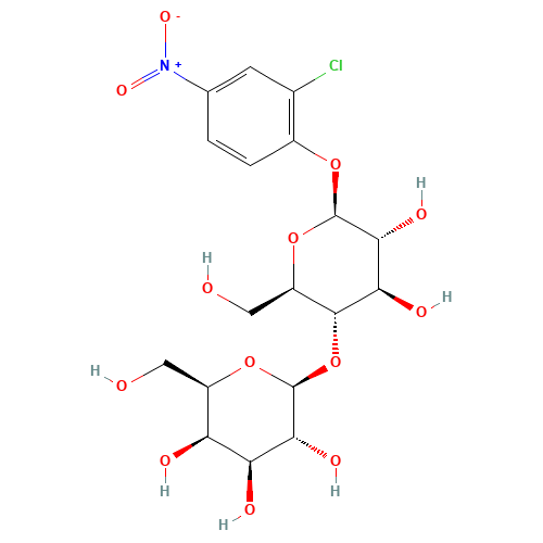(2S,3R,4S,5R,6R)-2-[(2R,3S,4R,5R,6S)-6-(2-chloro-4-nitrophenoxy)-4,5-dihydroxy-2-(hydroxymethyl)oxan-3-yl]oxy-6-(hydroxymethyl)oxane-3,4,5-triol (CAS: 120583-41-7) - Related Chemical Product