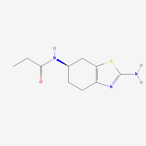 N-[(6R)-2-amino-4,5,6,7-tetrahydro-1,3-benzothiazol-6-yl]propanamide (CAS: 106006-85-3) - Related Chemical Product