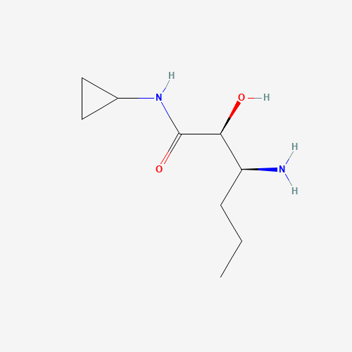 (2S,3S)-3-amino-N-cyclopropyl-2-hydroxyhexanamide (CAS: 944768-08-5) - Related Chemical Product