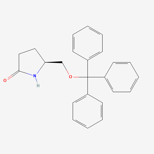 (5S)-5-(trityloxymethyl)pyrrolidin-2-one (CAS: 105526-85-0) - Related Chemical Product
