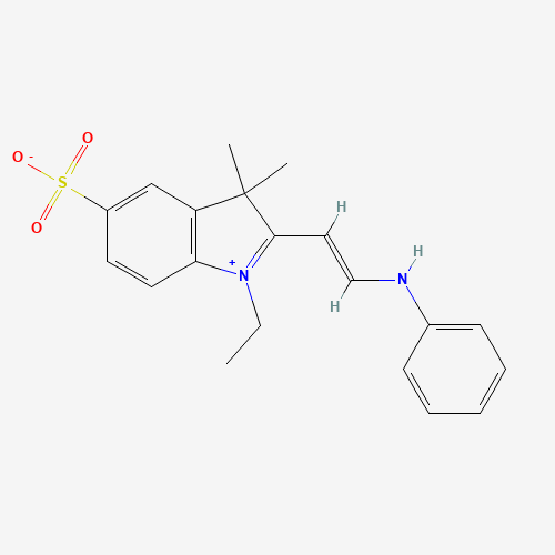 2-[(E)-2-anilinoethenyl]-1-ethyl-3,3-dimethylindol-1-ium-5-sulfonate (CAS: 146368-09-4) - Related Chemical Product