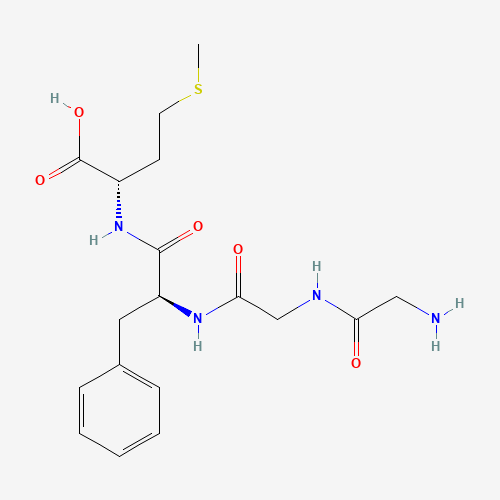 (2S)-2-[[(2S)-2-[[2-[(2-aminoacetyl)amino]acetyl]amino]-3-phenylpropanoyl]amino]-4-methylsulfanylbutanoic acid (CAS: 61370-88-5) - Related Chemical Product