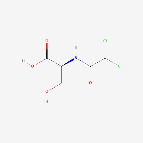 sodium;(2S)-2-[(2,2-dichloroacetyl)amino]-3-hydroxypropanoate (CAS: 80174-64-7) - Related Chemical Product