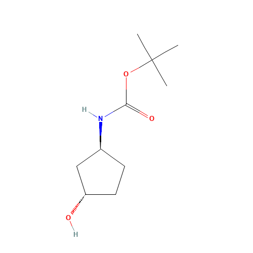 tert-butyl N-[(1S,3S)-3-hydroxycyclopentyl]carbamate (CAS: 154737-89-0) - Related Chemical Product
