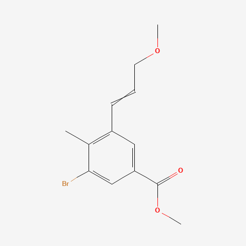 methyl 3-bromo-5-[(E)-3-methoxyprop-1-enyl]-4-methylbenzoate (CAS: 1229245-00-4) - Related Chemical Product