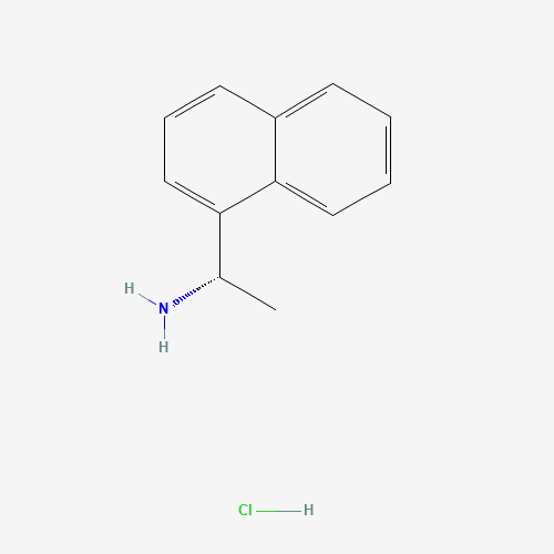 (1S)-1-naphthalen-1-ylethanamine;hydrochloride (CAS: 51600-24-9) - Chemical Structure and Molecular Formula 