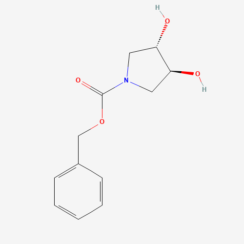 benzyl (3S,4S)-3,4-dihydroxypyrrolidine-1-carboxylate (CAS: 596793-30-5) - Related Chemical Product