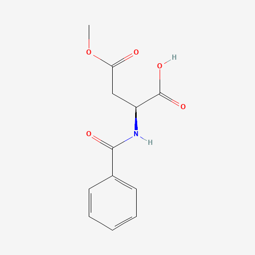 (2S)-2-benzamido-4-methoxy-4-oxobutanoic acid (CAS: 39741-26-9) - Related Chemical Product