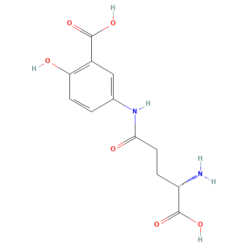 5-[[(4S)-4-amino-4-carboxybutanoyl]amino]-2-hydroxybenzoic acid (CAS: 74929-17-2) - Related Chemical Product