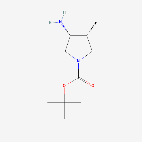 tert-butyl (3R,4R)-3-amino-4-methylpyrrolidine-1-carboxylate (CAS: 1207852-59-2) - Related Chemical Product