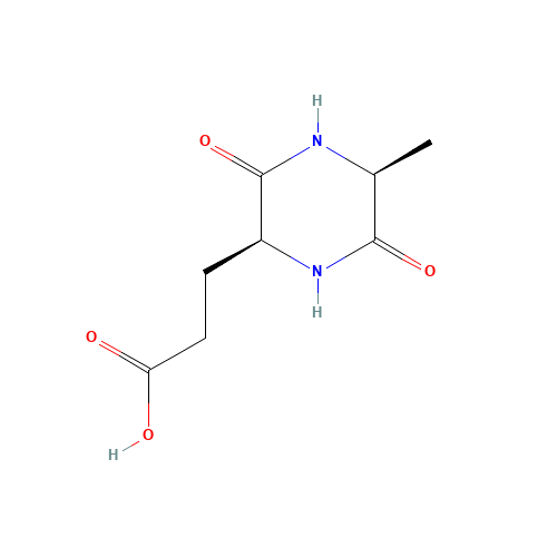 3-[(2S,5S)-5-methyl-3,6-dioxopiperazin-2-yl]propanoic acid (CAS: 16364-36-6) - Related Chemical Product