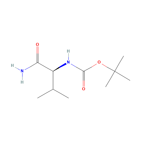 tert-butyl N-[(2S)-1-amino-3-methyl-1-oxobutan-2-yl]carbamate (CAS: 35150-08-4) - Related Chemical Product