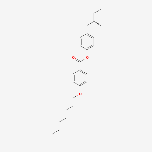 [4-[(2S)-2-methylbutyl]phenyl] 4-octoxybenzoate (CAS: 69777-61-3) - Related Chemical Product