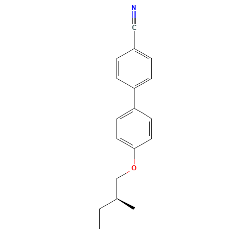 4-[4-[(2S)-2-methylbutoxy]phenyl]benzonitrile (CAS: 58600-86-5) - Related Chemical Product