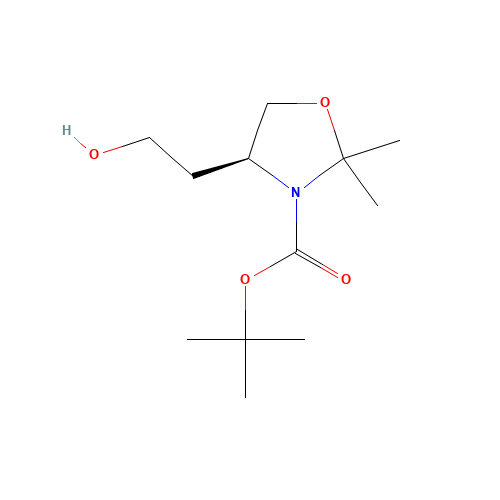 tert-butyl (4S)-4-(2-hydroxyethyl)-2,2-dimethyl-1,3-oxazolidine-3-carboxylate (CAS: 147959-18-0) - Related Chemical Product