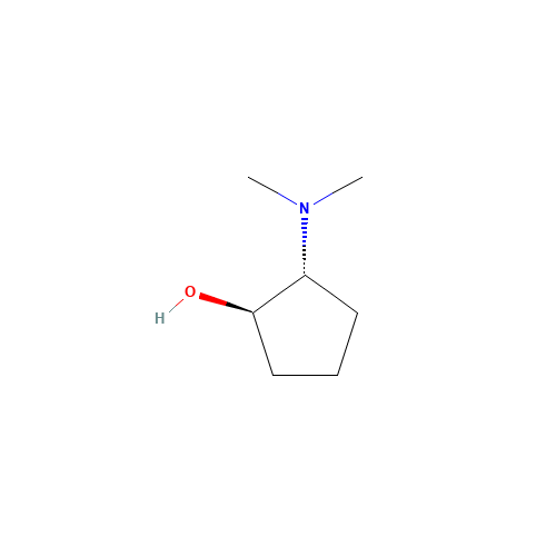 (1R,2R)-2-(dimethylamino)cyclopentan-1-ol (CAS: 1184999-47-0) - Chemical Structure and Molecular Formula 