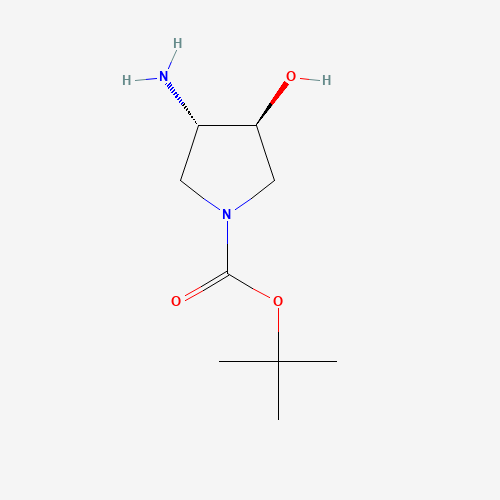 tert-butyl (3S,4S)-3-amino-4-hydroxypyrrolidine-1-carboxylate (CAS: 190792-74-6) - Related Chemical Product