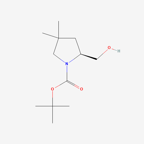 tert-butyl (2S)-2-(hydroxymethyl)-4,4-dimethylpyrrolidine-1-carboxylate (CAS: 212890-86-3) - Related Chemical Product