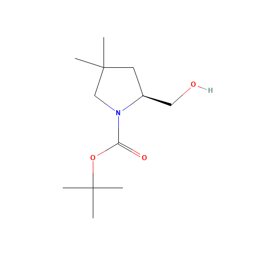 tert-butyl (2S)-2-(hydroxymethyl)-4,4-dimethylpyrrolidine-1-carboxylate (CAS: 212890-86-3) - Related Chemical Product