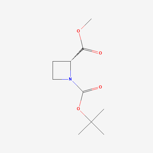 1-O-tert-butyl 2-O-methyl (2R)-azetidine-1,2-dicarboxylate (CAS: 1260593-39-2) - Related Chemical Product