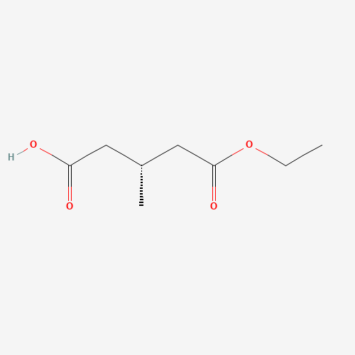 (3R)-5-ethoxy-3-methyl-5-oxopentanoic acid (CAS: 72594-19-5) - Related Chemical Product