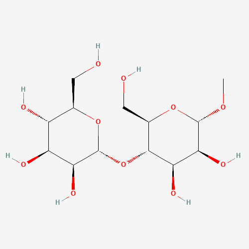 (2R,3S,4S,5S,6R)-2-[(2R,4R,5S,6S)-4,5-dihydroxy-2-(hydroxymethyl)-6-methoxyoxan-3-yl]oxy-6-(hydroxymethyl)oxane-3,4,5-triol (CAS: 70427-91-7) - Related Chemical Product
