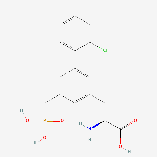 (2S)-2-amino-3-[3-(2-chlorophenyl)-5-(phosphonomethyl)phenyl]propanoic acid (CAS: 174575-17-8) - Related Chemical Product