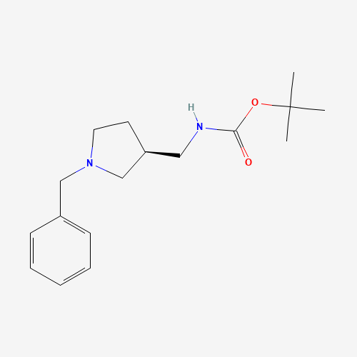 tert-butyl N-[[(3S)-1-benzylpyrrolidin-3-yl]methyl]carbamate (CAS: 303111-41-3) - Related Chemical Product