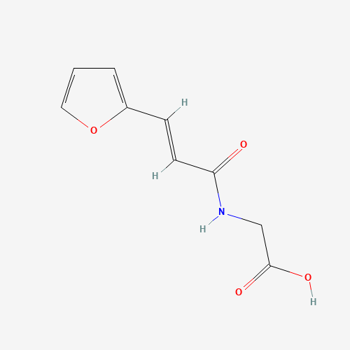 2-[[(E)-3-(furan-2-yl)prop-2-enoyl]amino]acetic acid (CAS: 124882-74-2) - Related Chemical Product