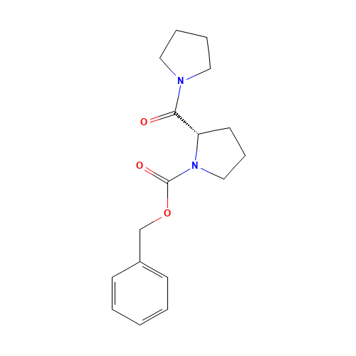 benzyl (2S)-2-(pyrrolidine-1-carbonyl)pyrrolidine-1-carboxylate (CAS: 50888-84-1) - Related Chemical Product