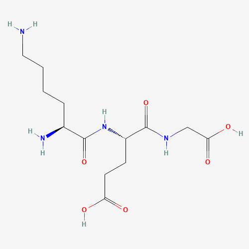 (4S)-5-(carboxymethylamino)-4-[[(2S)-2,6-diaminohexanoyl]amino]-5-oxopentanoic acid (CAS: 57866-06-5) - Related Chemical Product