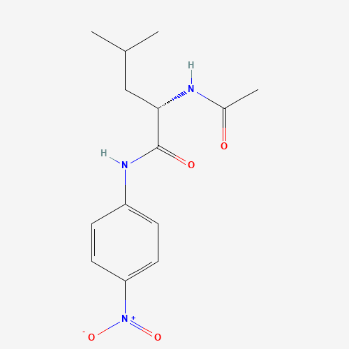 (2S)-2-acetamido-4-methyl-N-(4-nitrophenyl)pentanamide (CAS: 19746-40-8) - Related Chemical Product