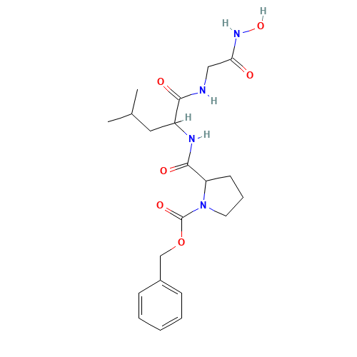 benzyl (2S)-2-[[(2S)-1-[[2-(hydroxyamino)-2-oxoethyl]amino]-4-methyl-1-oxopentan-2-yl]carbamoyl]pyrrolidine-1-carboxylate (CAS: 103145-74-0) - Related Chemical Product