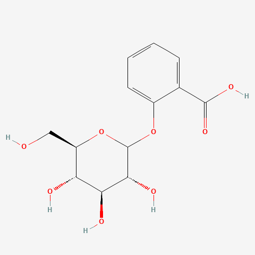 2-[(2S,3R,4S,5S,6R)-3,4,5-trihydroxy-6-(hydroxymethyl)oxan-2-yl]oxybenzoic acid (CAS: 10366-91-3) - Related Chemical Product