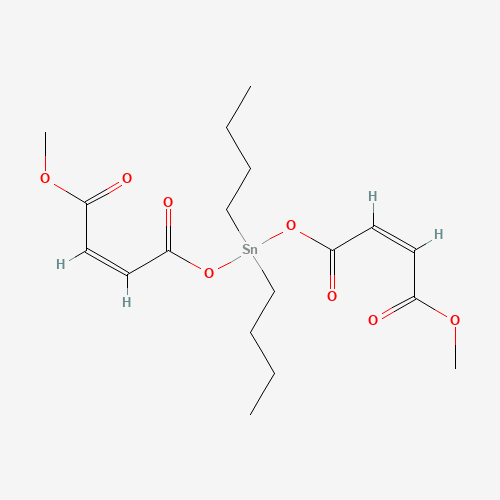 4-O-[dibutyl-[(Z)-4-methoxy-4-oxobut-2-enoyl]oxystannyl] 1-O-methyl (Z)-but-2-enedioate (CAS: 15546-11-9) - Related Chemical Product