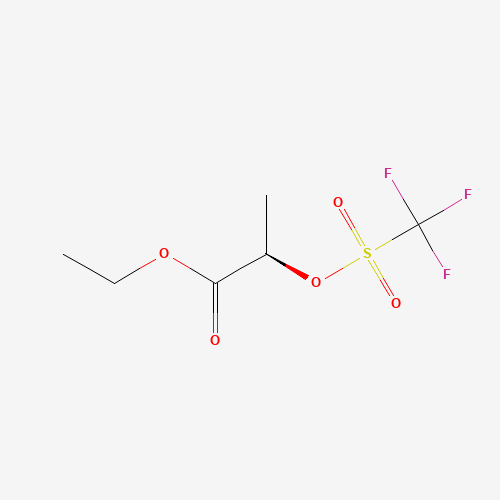 ethyl (2R)-2-(trifluoromethylsulfonyloxy)propanoate (CAS: 84028-89-7) - Related Chemical Product