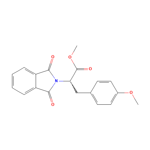 (2S)-2-(1,3-dioxoisoindol-2-yl)-3-(4-methoxyphenyl)propanoic acid (CAS: 52913-16-3) - Related Chemical Product
