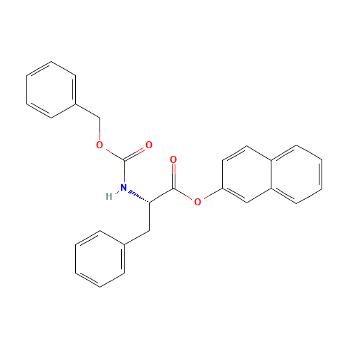 naphthalen-2-yl (2S)-3-phenyl-2-(phenylmethoxycarbonylamino)propanoate (CAS: 32728-94-2) - Related Chemical Product
