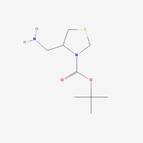 tert-butyl (4R)-4-(aminomethyl)-1,3-thiazolidine-3-carboxylate (CAS: 231248-13-8) - Related Chemical Product